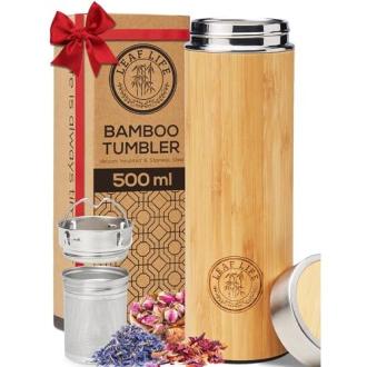 Bouteille infuseur LeafLife élégante et écologique pour thé
