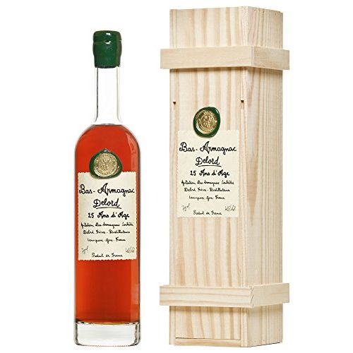 Bouteille Armagnac Delord 25 ans idée cadeau anniversaire luxe