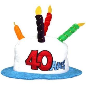Le chapeau spécial 40 ans
