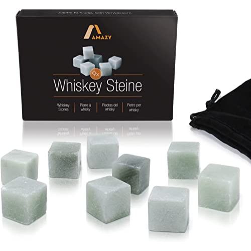 Idee Cadeau Homme Originale - Coffret Cadeau Pierres à Whisky avec Verres à  Whisky - Cadeau Papa Anniversaire - Glacons Reutilisables - Coffret Whisky  : : Cuisine et Maison