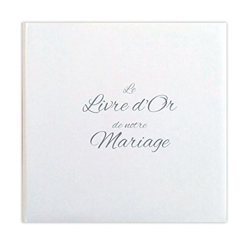 Livre d'or mariage vintage avec couverture matelassée et pages épaisses pour photos et messages personnalisés.