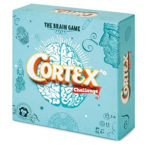 Jeu de société Cortex Challenge pour tous âges, stimulant mémoire et logique