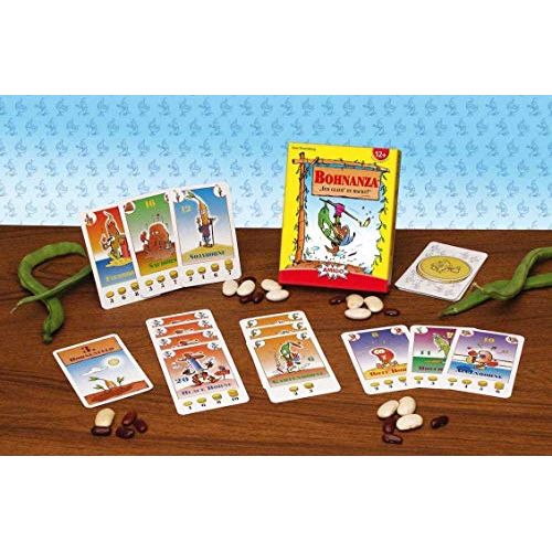 Jeu de cartes Bonanza, amusant et stratégique pour soirées conviviales entre amis ou famille, règles simples, cadeau idéal pour moments inoubliables.