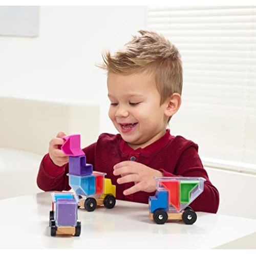 Jeu de réflexion enfant Chargez les Camions SmartGames, dès 3 ans, camions colorés, défis évolutifs, apprentissage par jeu, cadeau éducatif idéal.