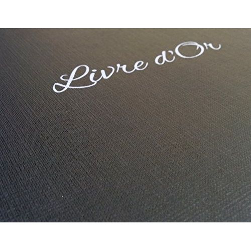 Livre d'or élégant, personnalisable et durable pour capturer des souvenirs spéciaux.