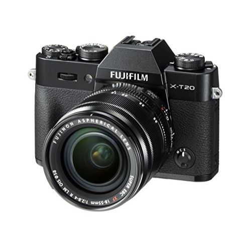 Fujifilm X-T20 18-55 - Appareil photo avec objectif XF 18-55mm.