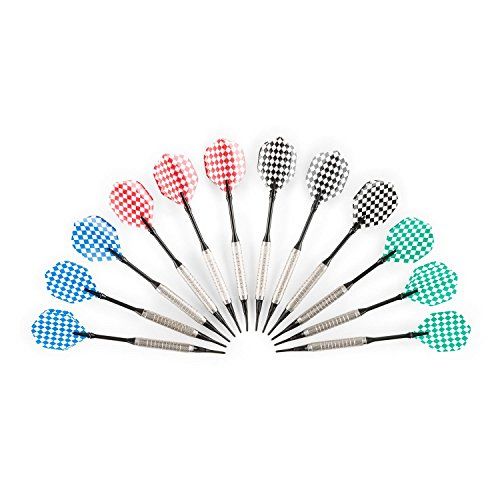 Jeu de fléchettes électronique OneConcept, idéal pour tous niveaux, 38 jeux, design élégant avec portes en bois protectrices. Cadeau parfait pour des moments conviviaux.