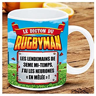 Le mug du rugbyman