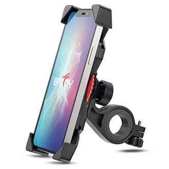 Support téléphone Grefay pour vélo, cadeau idéal, sécurise le smartphone, installation facile, rotation 360 degrés, compatible tous modèles, parfait cyclistes passionnés.