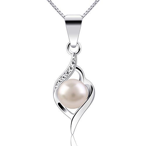 Collier Argent et Perle