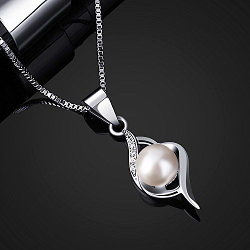 Collier Argent et Perle