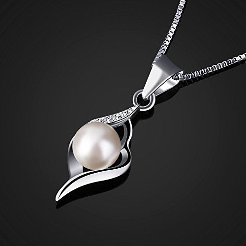 Collier Argent et Perle