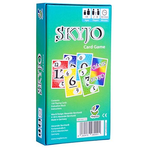 Jeu de cartes Skyjo - Idée cadeau pour les amateurs de jeux de cartes - Règles simples, parties rapides, expérience unique.