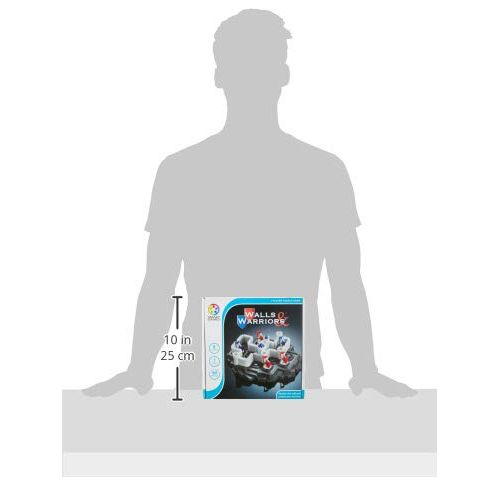 Jeu solo Forteresse avec chevaliers bleus et rouges pour défis de réflexion