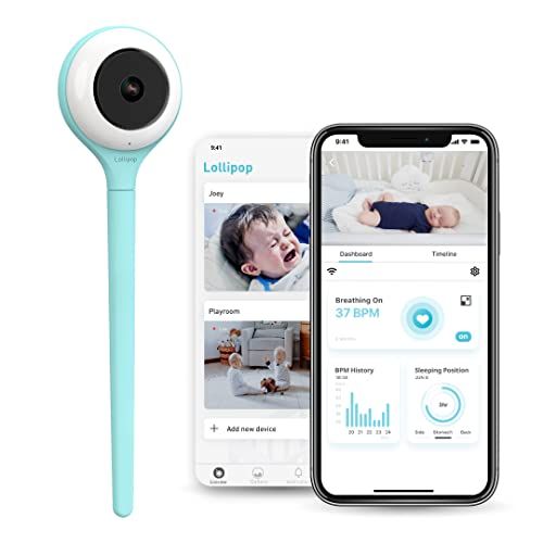 Babyphone révolutionnaire Lollipop pour surveiller votre bébé avec votre smartphone ou iPhone.