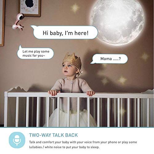 Babyphone révolutionnaire Lollipop pour surveiller votre bébé avec votre smartphone ou iPhone.