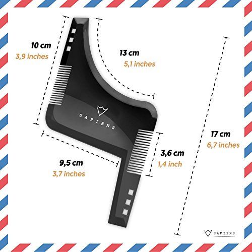 Pochoir à barbe pour homme - Sapiens