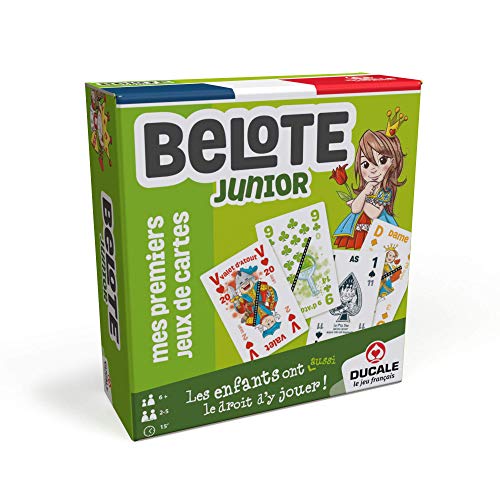 Jeu Belote Junior La Ducale pour enfants et famille, stratégie et liens.