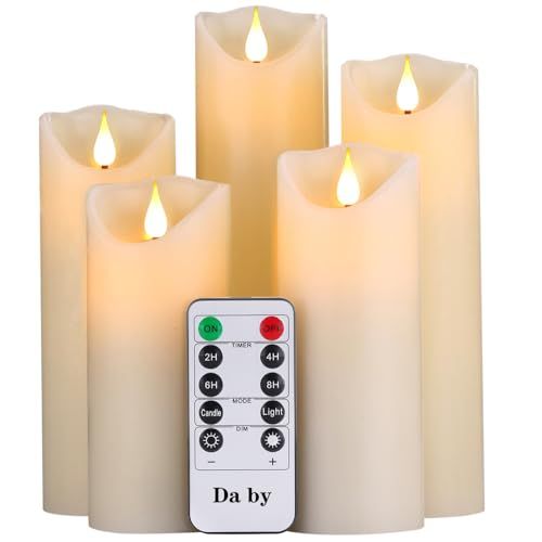 Bougies LED sans flamme Da by : cadeau déco moderne