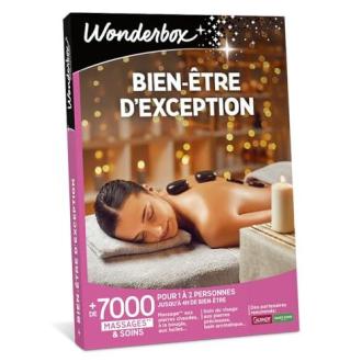 Coffret cadeau Wonderbox Bien-être d'Exception avec soins relaxants et spa de luxe