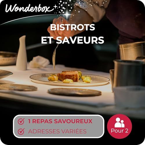 Smartbox Coffret Saveurs du monde pour un dîner à deux