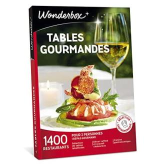 Wonderbox tables gourmandes