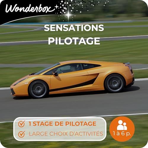Offrez le plein de sensations de conduite avec cette box !