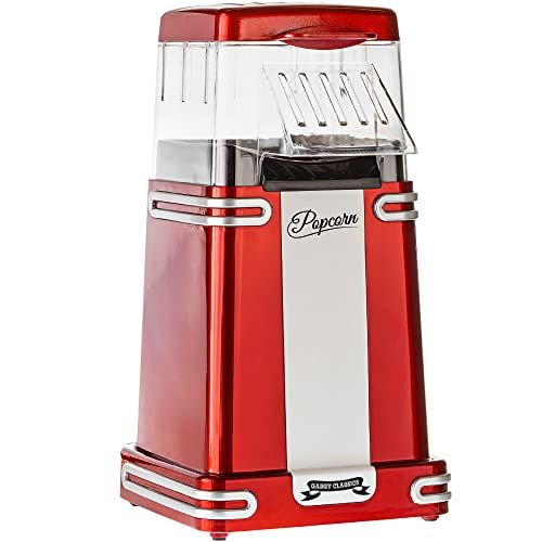Machine à Popcorn Rétro Gadgy, cadeau parfait pour soirées cinéma vintage et modernes