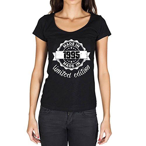 T-shirt Femme 1995 écologique et stylé pour anniversaire inoubliable.