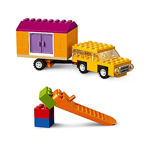 Boîte LEGO Classic pour construction créative et éducative, 442 pièces, adaptée aux enfants dès 4 ans.