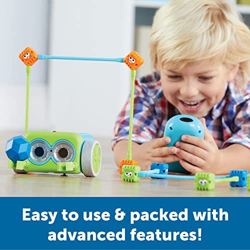 Kit d'activités de codage pour enfants, Robot Botley de Learning Resources, jeu éducatif interactif dès 5 ans pour développer la logique et créativité.