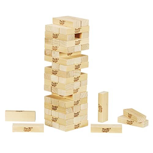 Jeu de société classique Jenga pour des heures de divertissement en famille ou entre amis.