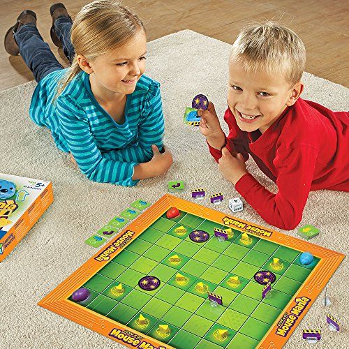 Jeu de société souris Code and Go - Initiez les enfants au codage et à la programmation avec ce jeu éducatif et amusant.