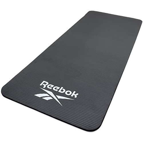 Tapis de sport Reebok, parfait pour les exercices au sol et le yoga, disponible en 5 couleurs