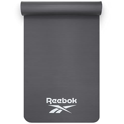 Tapis de sport Reebok, doux et épais, idéal pour l'exercice au sol et l'entrainement général.