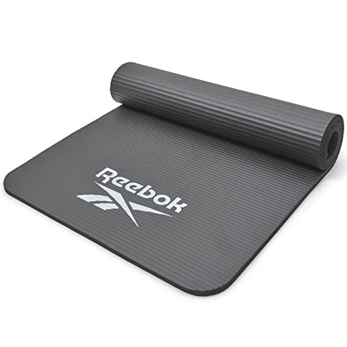 Tapis de sport Reebok, doux et épais, idéal pour l'exercice au sol et l'entrainement général.