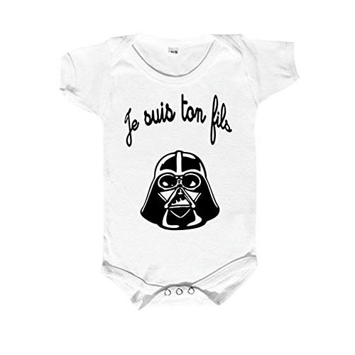 Body bébé humour Je Suis Ton Fils pour fans de Star Wars