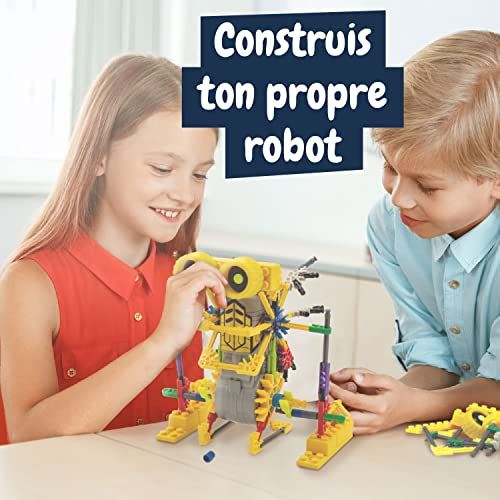Kit robot éducatif Science4you pour enfants - expérience STEAM avec moteur interactif, 126 pièces, idéal en cadeau