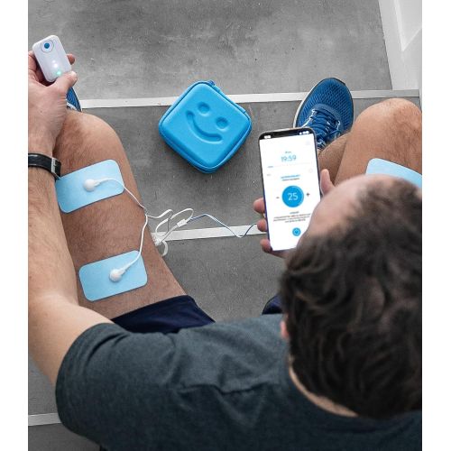Coffret d'électrostimulation Bluetens pour bien-être et amélioration physique à domicile.