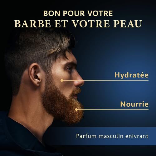 Huile hydratante à barbe Bio vegan – Idée cadeau pour homme barbu