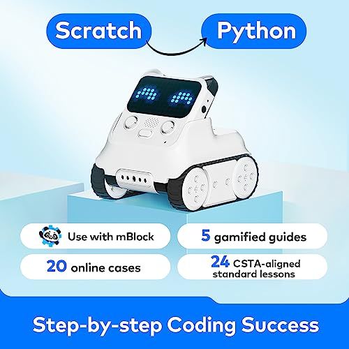 Codey Rocky robot programmable pour enfants éducatif et interactif avec LEGO