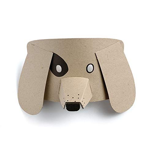 Kit masques animaux Aladine pour enfants, créatif et éducatif, fabriqué en France.