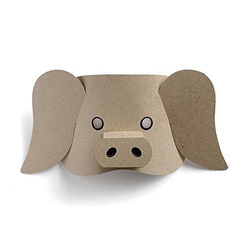 Kit masques animaux Aladine pour enfants, créatif et éducatif, fabriqué en France.