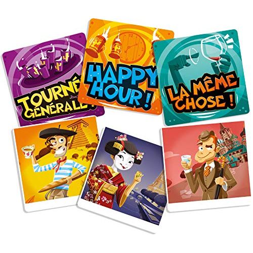 Jeu d'apéritif convivial Tchin Tchin d'Asmodee pour soirée entre amis