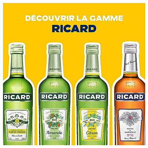 Coffret Ricard Pastis de Marseille avec verres et carafe année 50