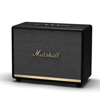 Enceinte Marshall Woburn 2 haut de gamme, son riche et design rétro, cadeau parfait pour mélomanes, connectivité Bluetooth 5.0 AptX, 110 watts.