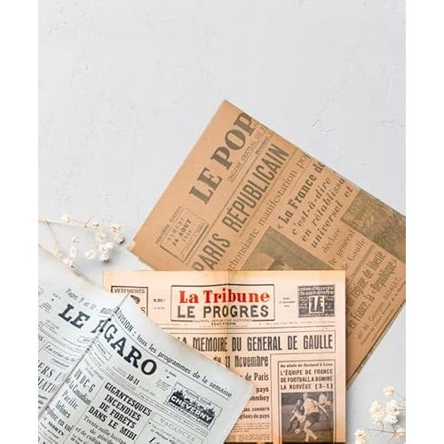 Journal vintage le jour de votre naissance ou vos 20 ans, voyagez dans le temps !