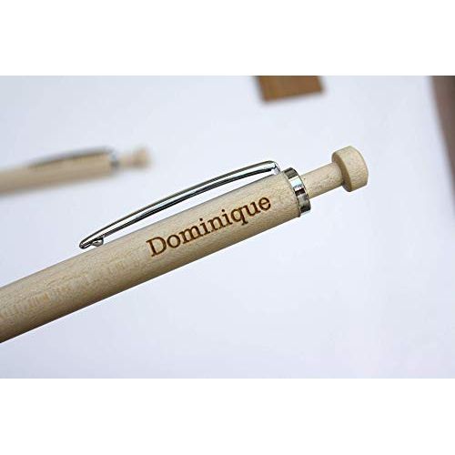 Stylo en bois personnalisé - Atelier mumu