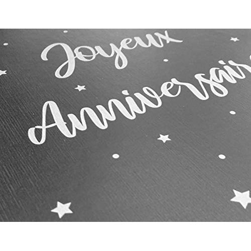 Livre d'or Joyeux Anniversaire - Fabriqué en France