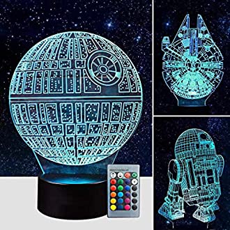 Une lampe 3D Star Wars 